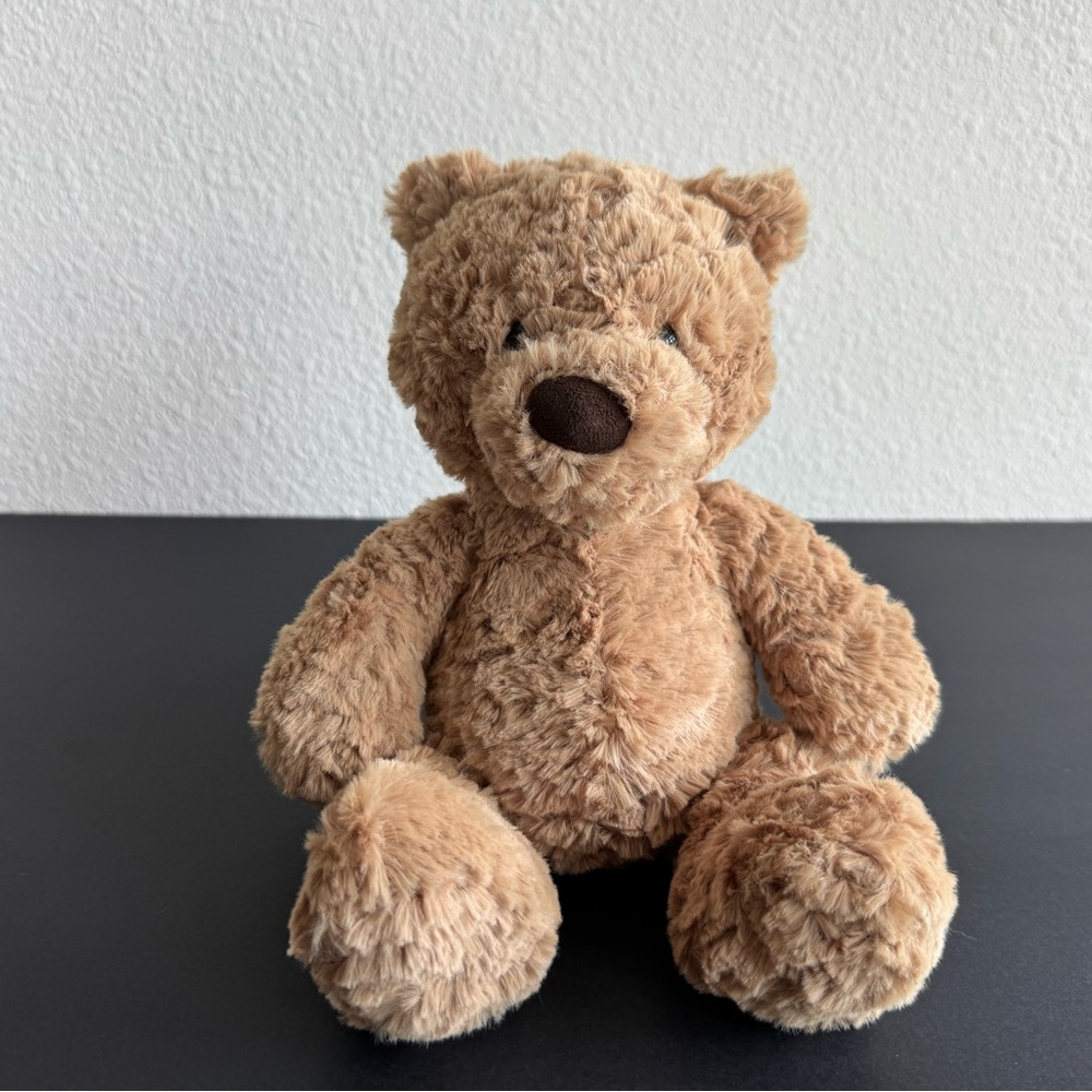 AUTHENTIC❗️New with Tags NWT Jellycat BUMBLY BEAR - Small - Soft Plush Toy Bear
